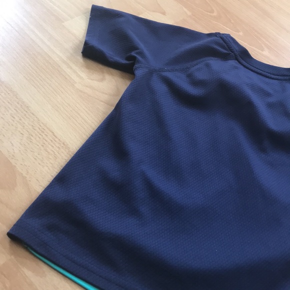 8/$25 Jumping Beans Size 5 Play Cool Blue Sports Shirt - Picture 8 of 11